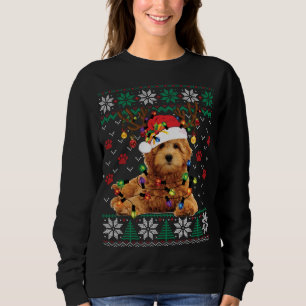 Sweatshirt Goldendoodle Noël laid Sweater Funny Chien Amour