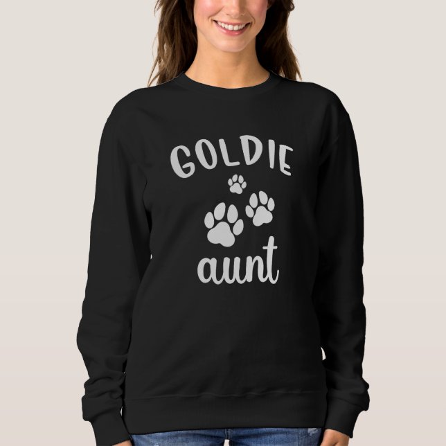 Sweatshirt Goldie Aunt Cute Dog Golden Retriever (Devant)