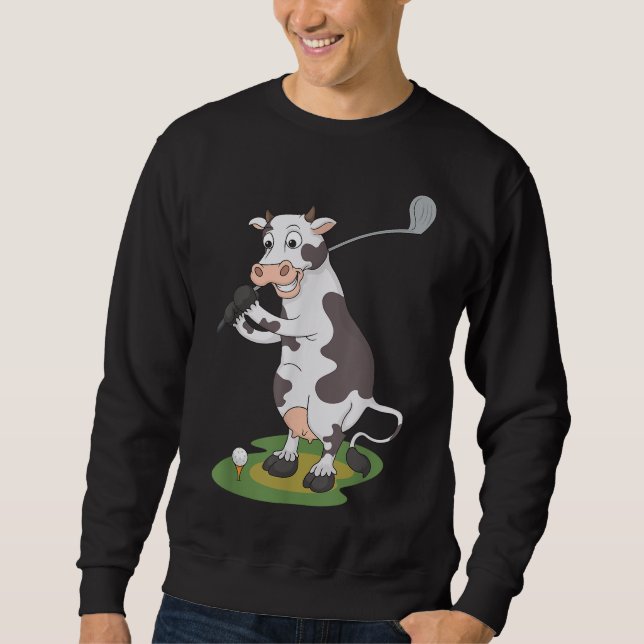 Sweatshirt Golf Cow Golf (Devant)