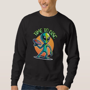 Sweatshirt Golf de disque Alien rétroactif