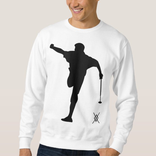 SWEATSHIRT GOLF JE SERAIS PLUTÔT LE GOLF FUNNY GOLF TEE (Devant)