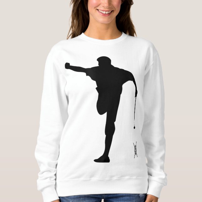 SWEATSHIRT GOLF JE SERAIS PLUTÔT LE GOLF FUNNY GOLF TEE (Devant)