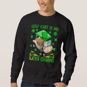 Sweatshirt Golf Panier Sont Mes Charmants Chance Golf Panier 