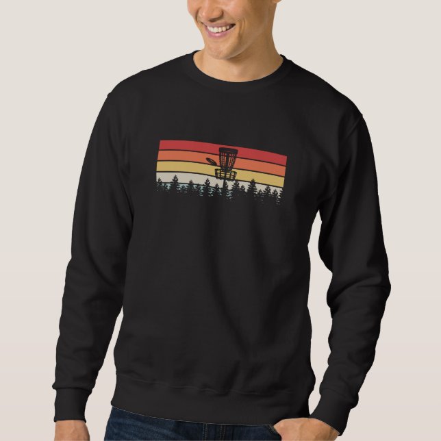 Sweatshirt Golf Rétro Disque (Devant)