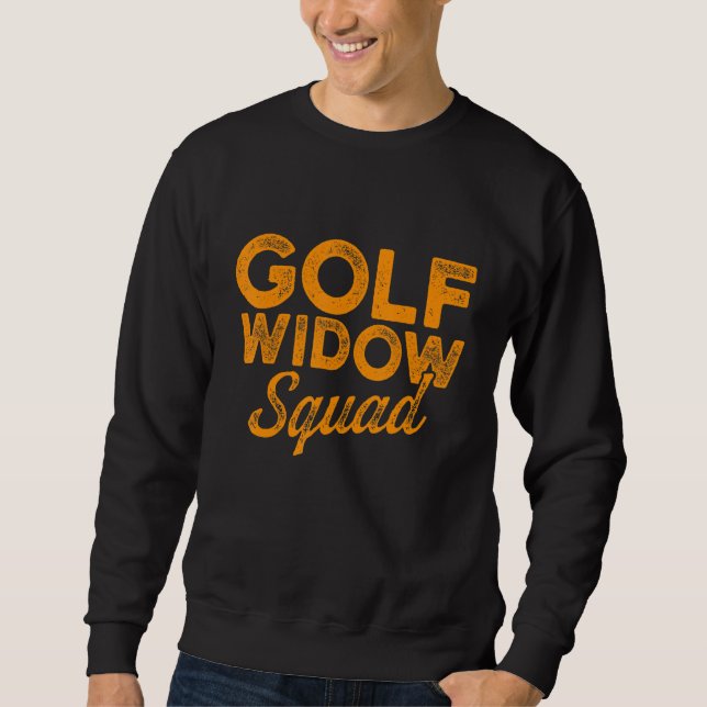 Sweatshirt Golf Widow Femme Squad Golfing Golfing 1 (Devant)