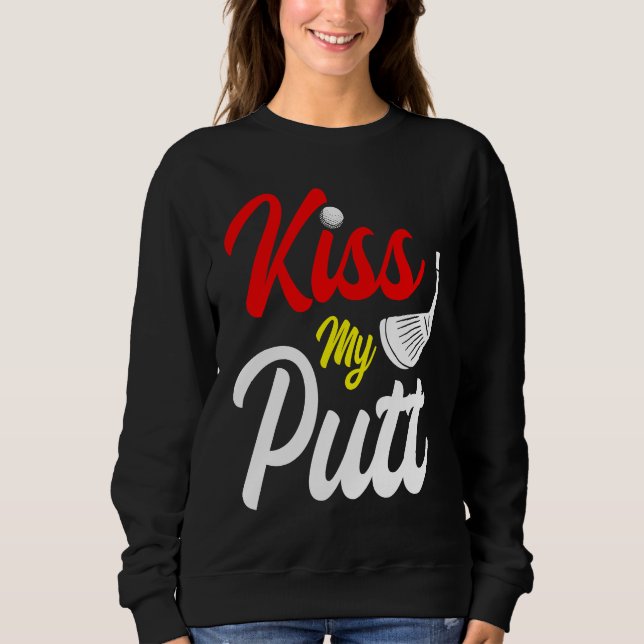 Sweatshirt Golfing Golf Player Coach Golfer  15 (Devant)