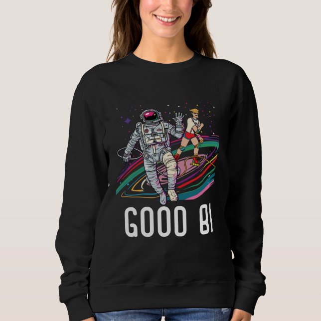 Sweatshirt Good Bi Bisexual Rainbow Pride March Bisexuality L (Devant)