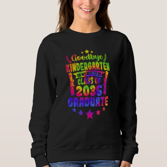 Sweatshirt Goodbye Preschool Class Of 2036 Graduate Preschool (Devant)