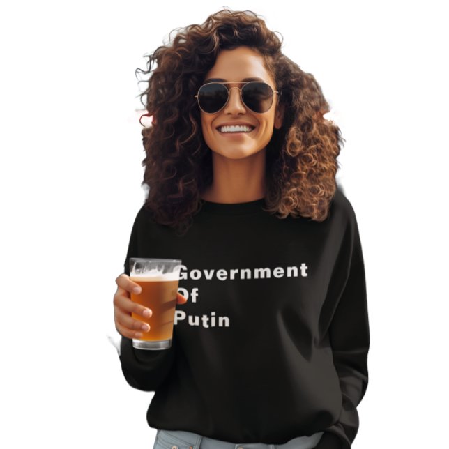 Sweatshirt GOP = Gouvernement de Poutine (Créateur téléchargé)