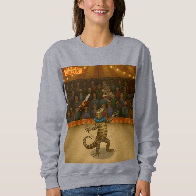 Sweatshirt Gordy, goanna juggler (Devant)