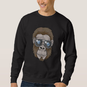 Sweatshirt Gorilla Gang Amc Gme Diamond Mains Ape Mème Supers