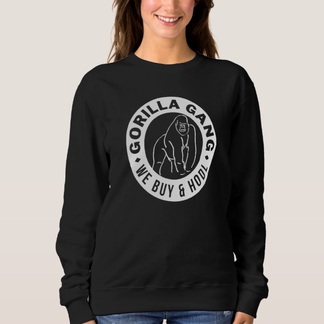 Sweatshirt Gorilla Gang Stock Apes marché (Devant)