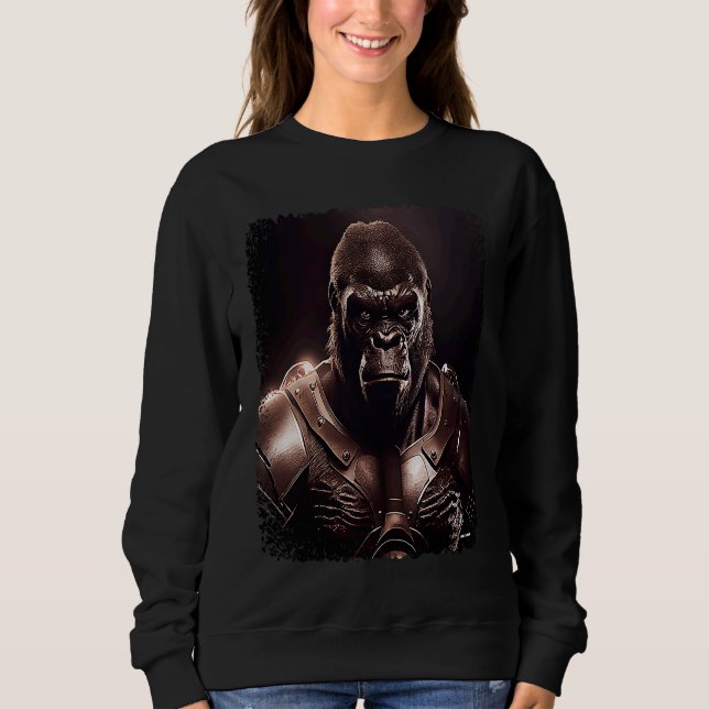 Sweatshirt Gorilla Warrior (Devant)