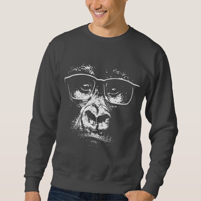 Sweatshirt Gorille en verre (Devant)