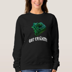 Sweatshirt Got Criquets Caméléon Lézard Geckos Reptile  Anima