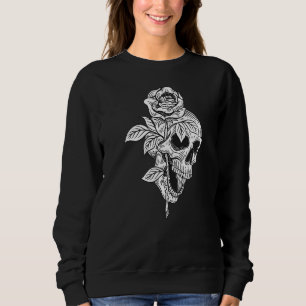 Sweatshirt Goth Skeleton Pastel Goth Soft Gru