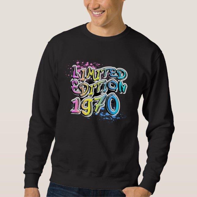 Sweatshirt Graffiti 1970 (Devant)