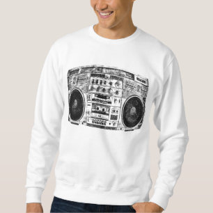 Sweatshirt Graffiti Boombox