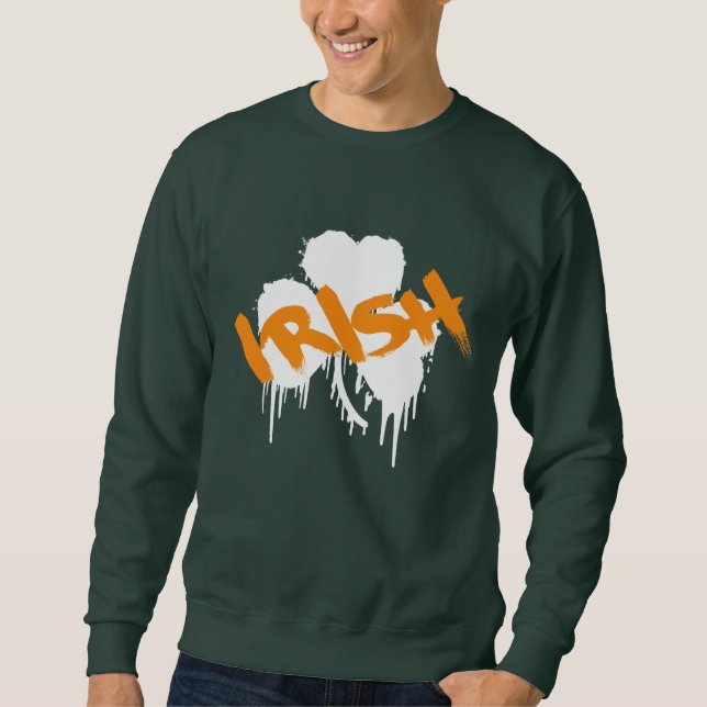 Sweatshirt Graffiti irlandais (Devant)