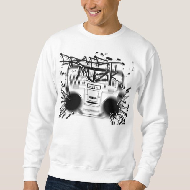 SWEATSHIRT GRAFFITI MUZIK (Devant)