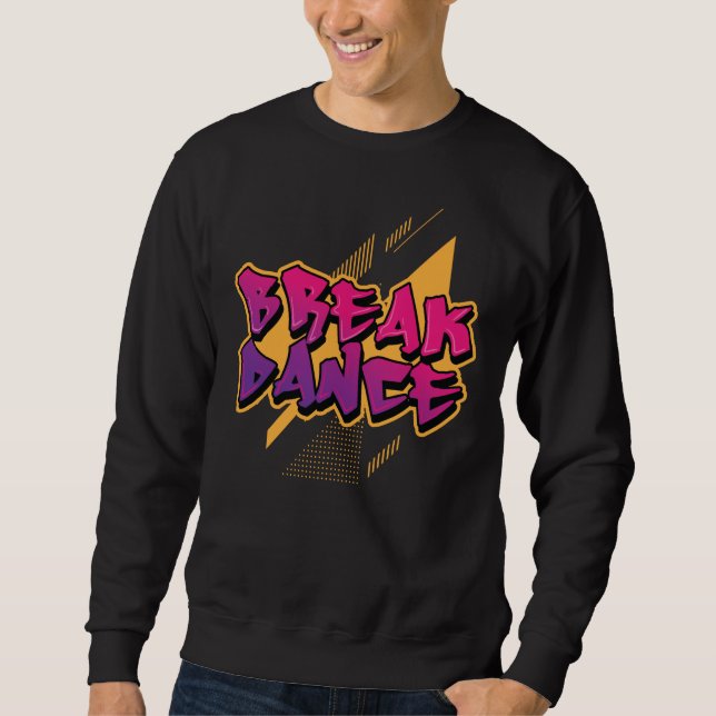Sweatshirt Graffiti pour danseurs de rue (Devant)
