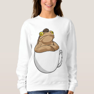 Sweatshirt Graine de café Café Grenouille