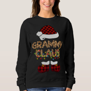 Sweatshirt Grammy Claus Père Noël Correspondances de Noël P