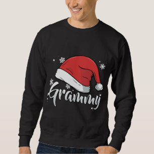 Sweatshirt Grammy Noël Père Noël Grand-mère jumelé famille Gr