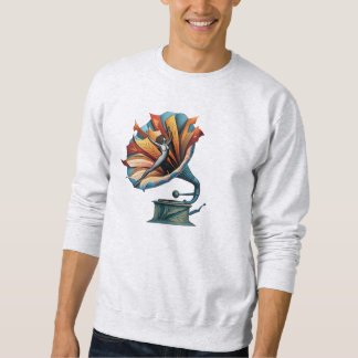 Sweatshirt Gramophone-Danser à travers la mélodie