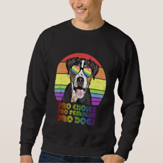 Sweatshirt Grand Bouvier Suisse Pro Choix Pro Féminisme