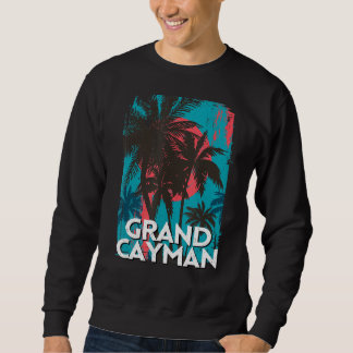 Sweatshirt Grand Cayman Caraïbes îles Caïmans Try Vintage