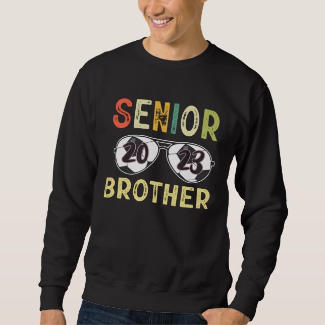 Sweatshirt Grand Frère 2023 Frère Fier Football Senior Gr (Devant)