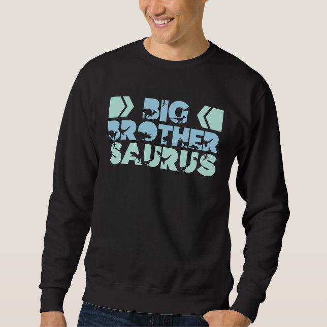 Sweatshirt Grand Frèresaurus Rex Frère Saurus Dino Grand Frèr (Devant)