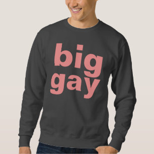 Sweatshirt grand homosexuel