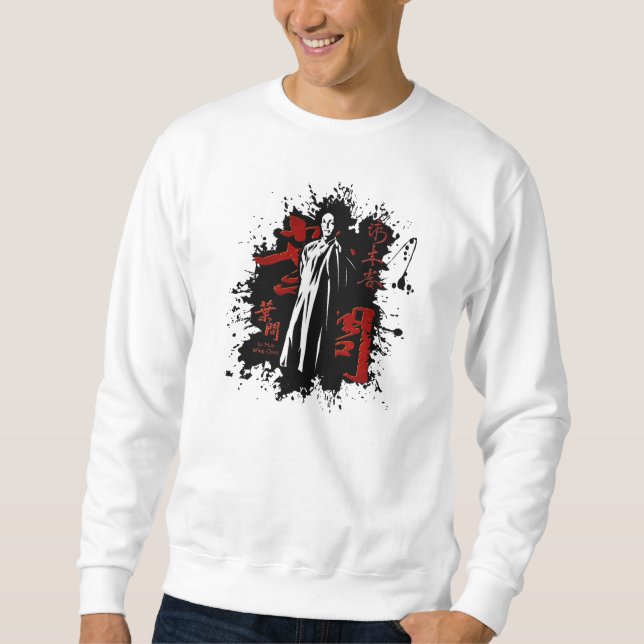 Sweatshirt Grand Maître Ip Man - Wing Chun Kung Fu (Devant)