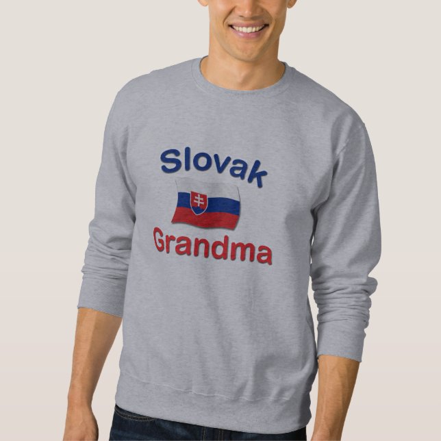 Sweatshirt Grand-maman slovaque (Devant)