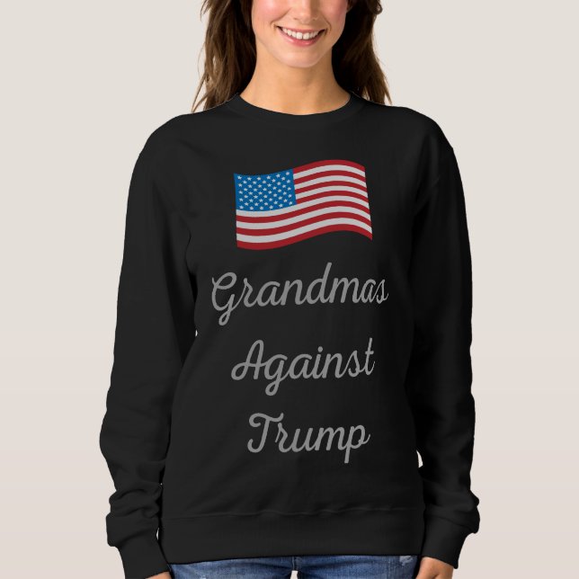 Sweatshirt Grand-mamans contre l'atout (Devant)