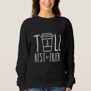 Sweatshirt Grand Meilleur Ami Correspondant Bff Pour 2 Deux B