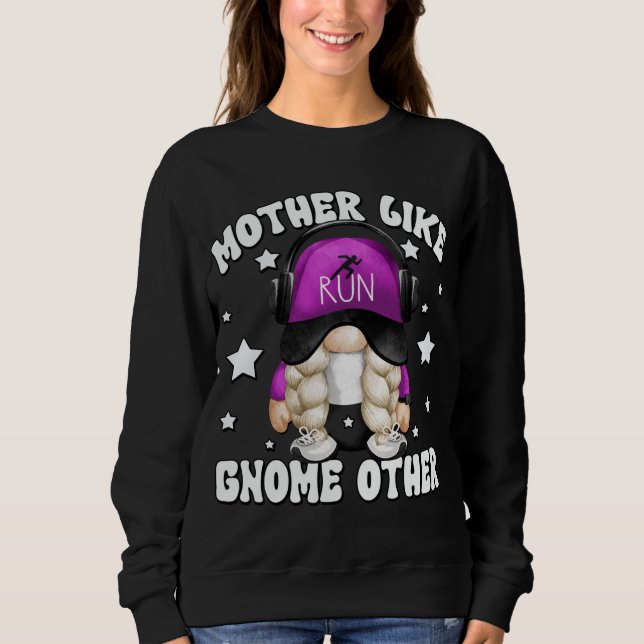 Sweatshirt Grand-Mère Coureur Gnome Pour Marathon Runner Funn (Devant)