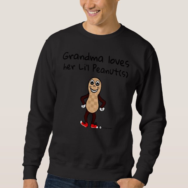 Sweatshirt Grand-Mère D'Arachide La Boule Li L Peanuts Nutty  (Devant)