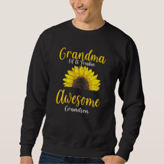 Sweatshirt Grand-Mère De Filles D'Un Grand-Petit-Fils Freakin