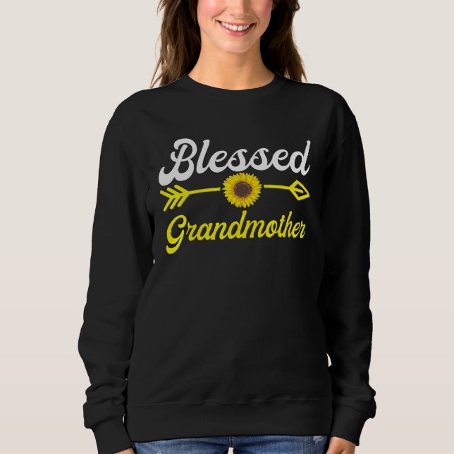 Sweatshirt Grand-Mère De La Fête Des Mères Béni Soit Appelé G (Devant)