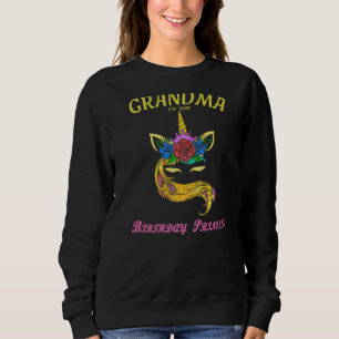 Sweatshirt Grand-Mère De L'Anniversaire Princesse Anniversair