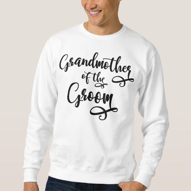 Sweatshirt Grand-mère du marié (Devant)