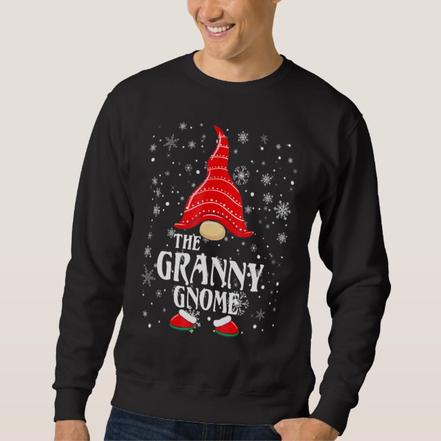 Sweatshirt Grand-mère Gnome Matching Family Group Christmas P (Devant)