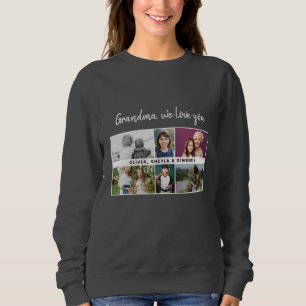 Sweatshirt Grand-mère nous vous aimons Petits-enfants 6 Photo