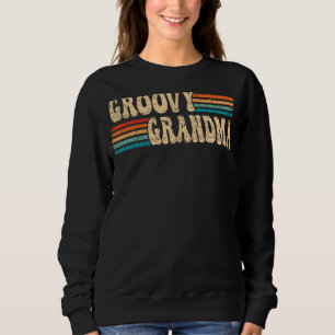 Sweatshirt Grand-mère super les années 70 Nostalgie esthétiqu