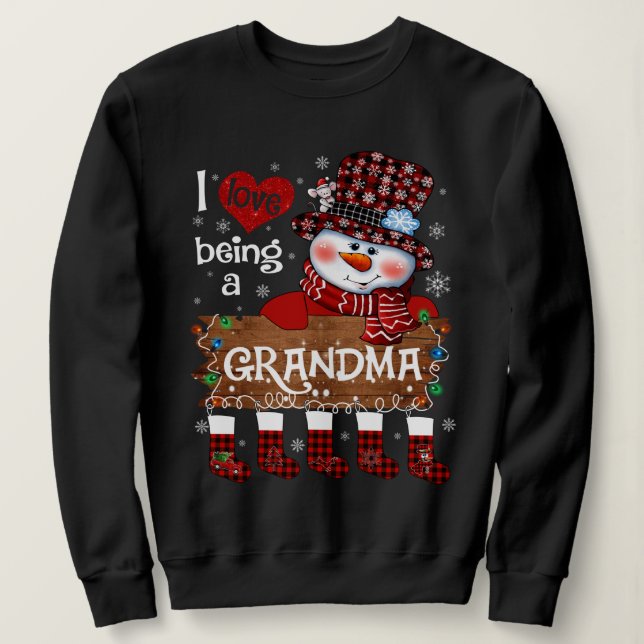 Sweatshirt Grand Noël (Design devant)