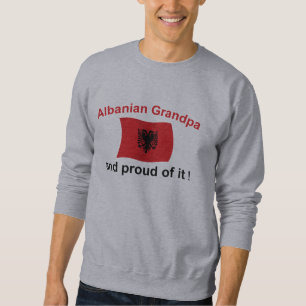 Sweatshirt Grand-papa albanais fier