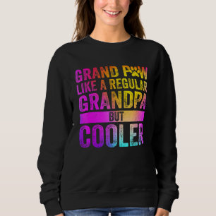 Sweatshirt Grand Paw Comme Un Grand-Père Régulier Mais Glaciè